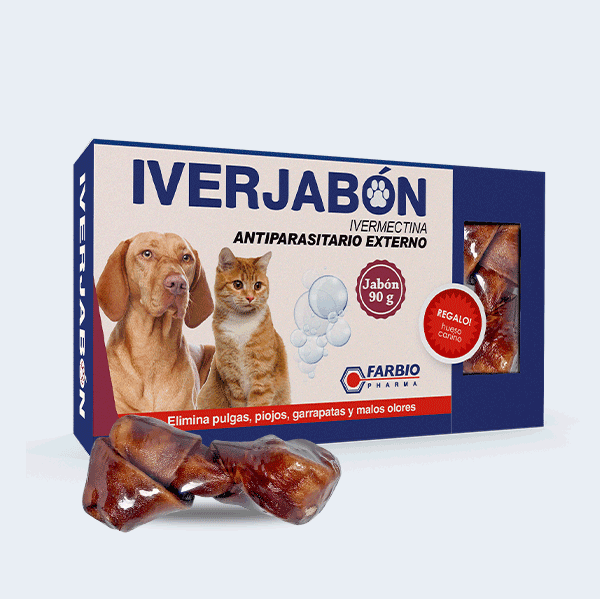 Iverjabon de 90g antiparasitario externo