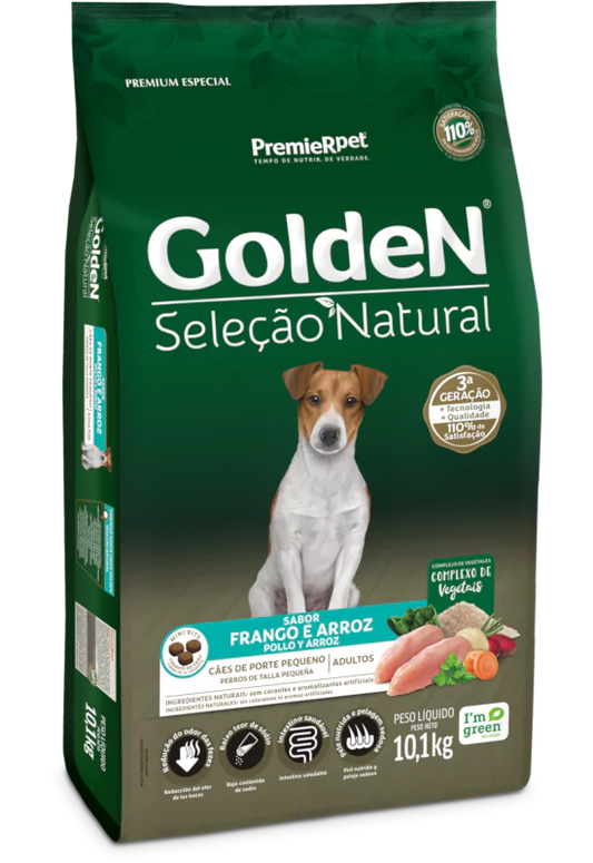 GoldeN® Selección Natural Perros Adultos Talla Pequeña Pollo y Arroz