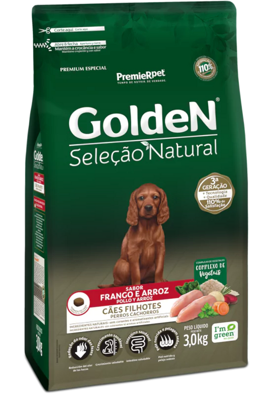 GoldeN® Selección Natural Perros Cachorros Pollo y Arroz