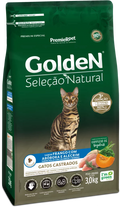 GoldeN® Selección Natural Gatos Castrados Con Sabor Pollo Con Calabaza y Romero