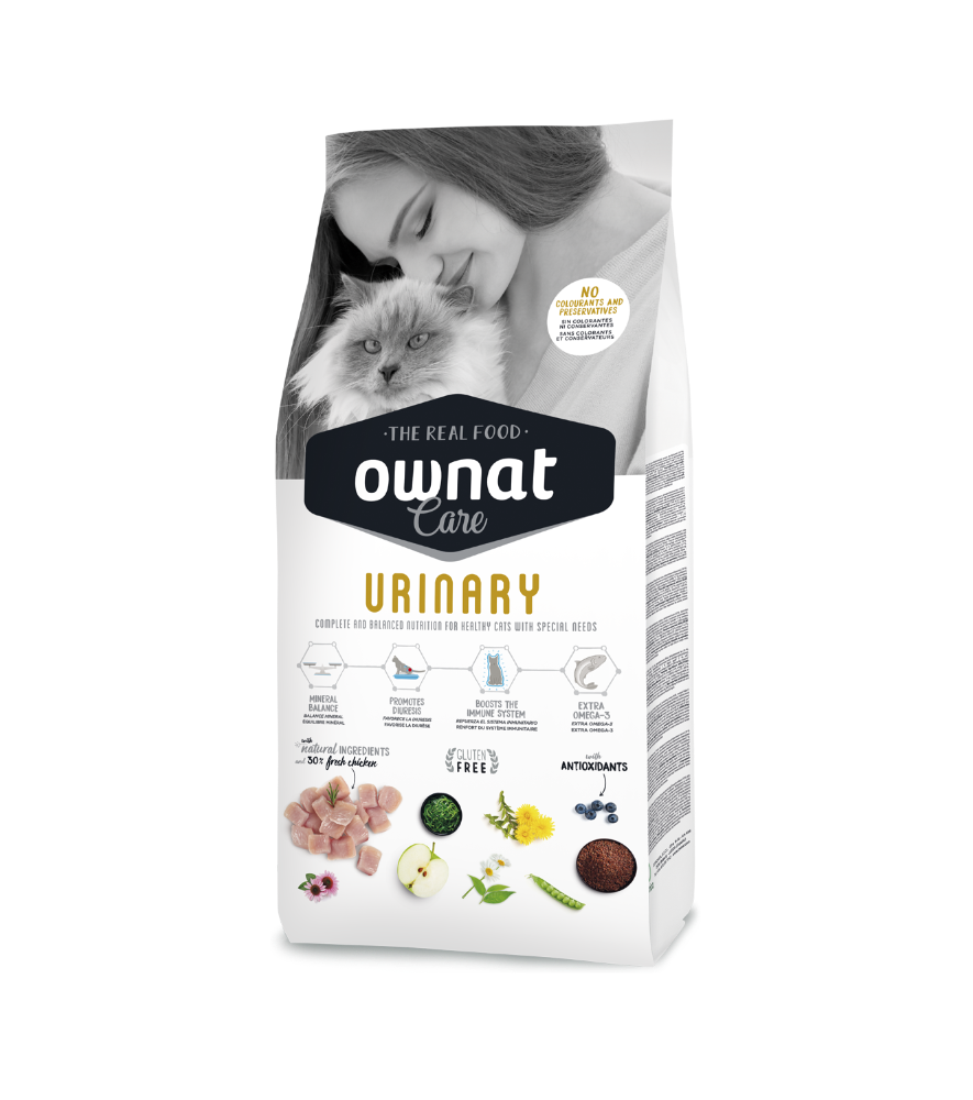 Ownat Care Urinary Gatos de 1.5kg