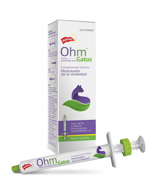 OHM modulador de la ansiedad en gatos 7g