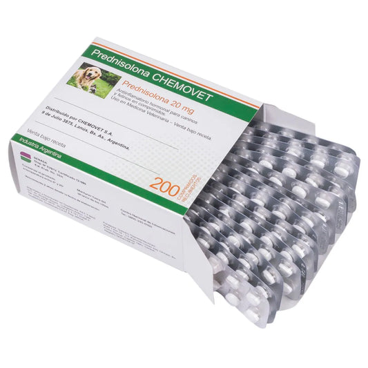 Prednisolona Chemovet 20mg