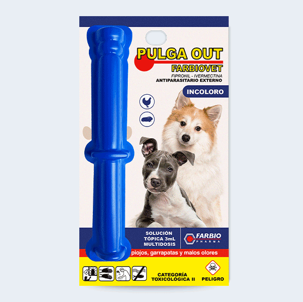 Pulga out pipeta de 3ml
