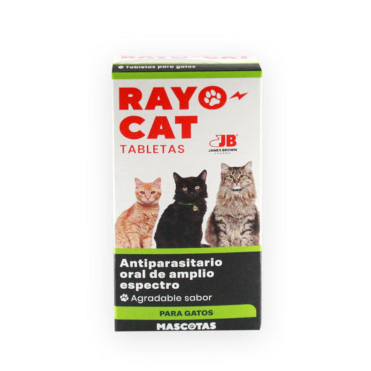 Rayo Cat - Desparasitante en tabletas - AvicMartin Farmacia Veterinaria 