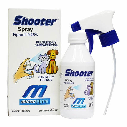 Shooter - Ectoparasiticida de uso externo para caninos y felinos 120mL