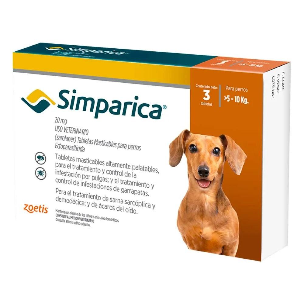 Simparica - Tabletas por unidad - AvicMartin Farmacia Veterinaria 