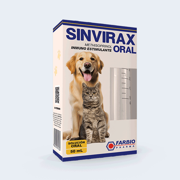 Sinvirax Inmuno estimulante oral para mascotas