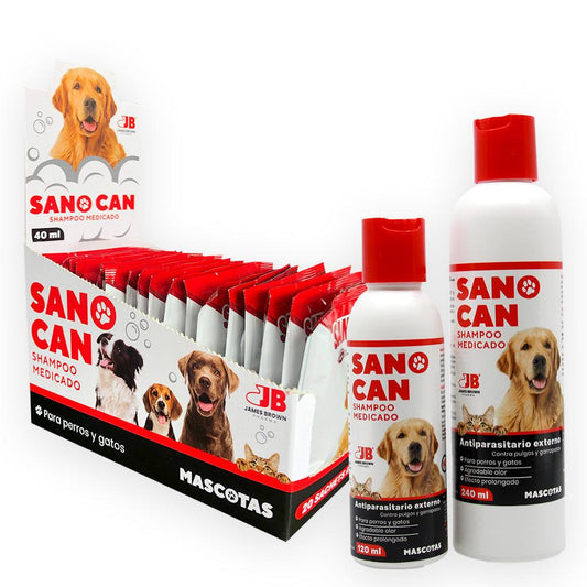 Shampoo Sano can medicado - AvicMartin Farmacia Veterinaria 