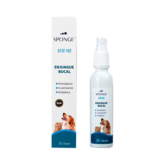 Enjuague bucal Sponge Oral vet solución