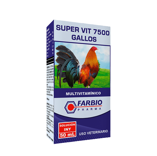 Super Vit 7500 gallos - AvicMartin Farmacia Veterinaria 