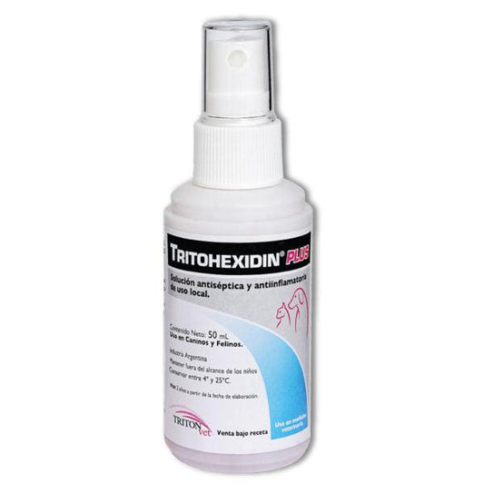 Tritohexidin Plus Spray - 50ml - AvicMartin Farmacia Veterinaria 