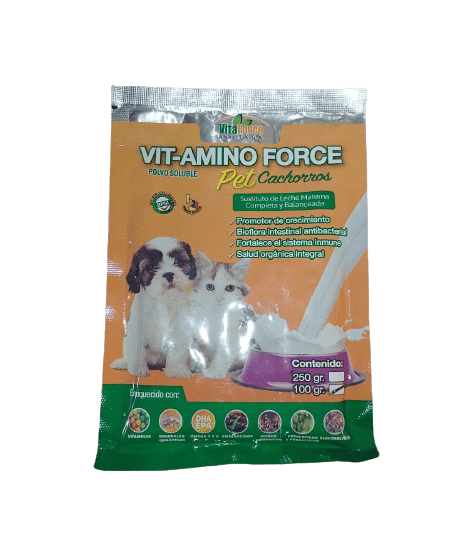 Vit-amino Force leche para cachorros - AvicMartin Farmacia Veterinaria 