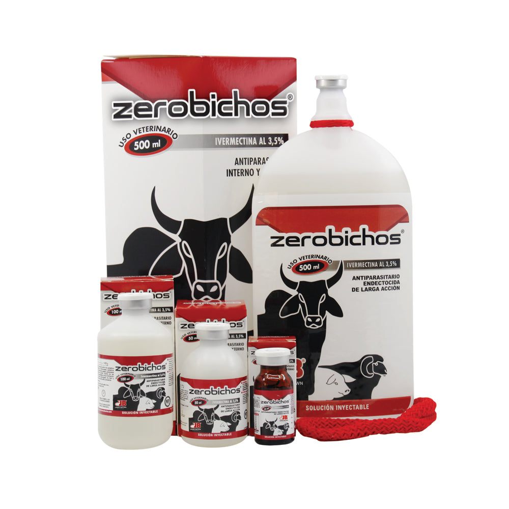 Zerobichos antiparasitario para ganado