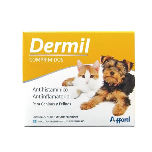 Dermil comprimidos - AvicMartin Farmacia Veterinaria 
