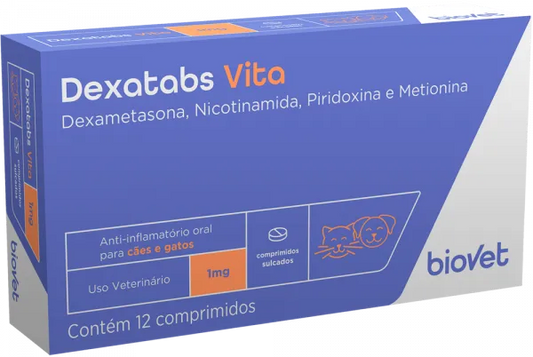 Dexatabs Vita (antes Eczevet) caja de 12 comprimidos