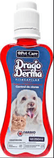 Shampoo Drago derma Control de olores - 250mL - AvicMartin Farmacia Veterinaria 