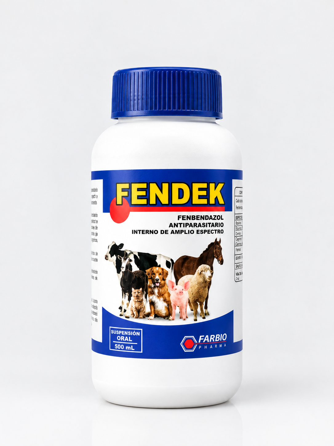 Fendek desparasitante interno para animales