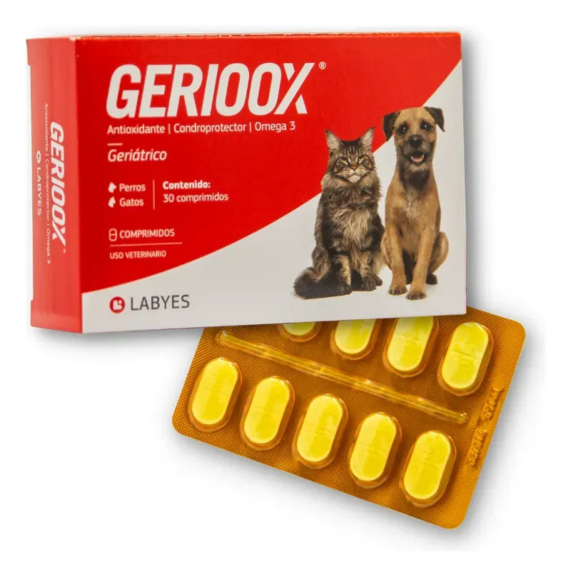 Gerioox multivitaminico caja de 30 tabs