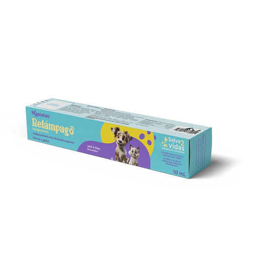 Antiparasitario Relámpago Pasta oral en jeringa para perros y gatos