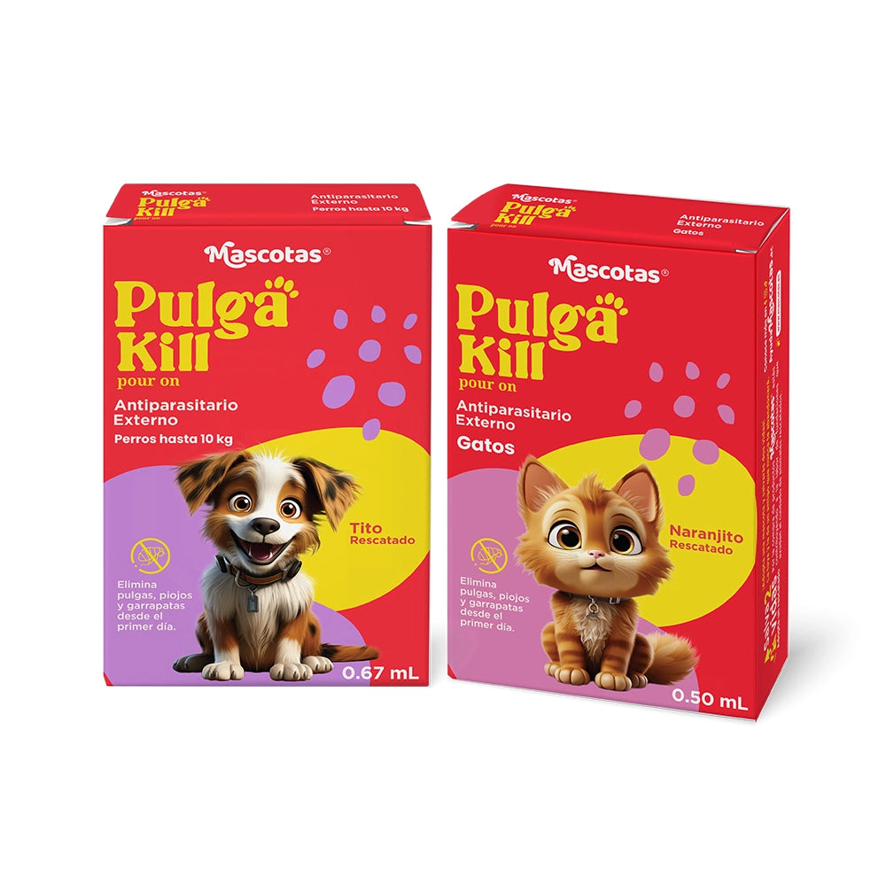 Pipeta Pulga Kill de 0,67mL para perros hasta 10kg