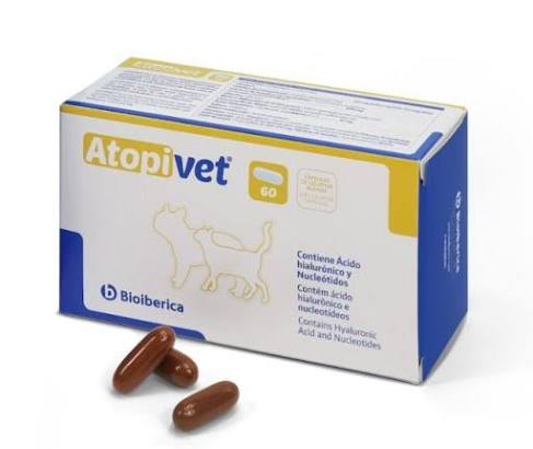 Atopivet® Cápsulas de omega 3 y ácido hialurónico