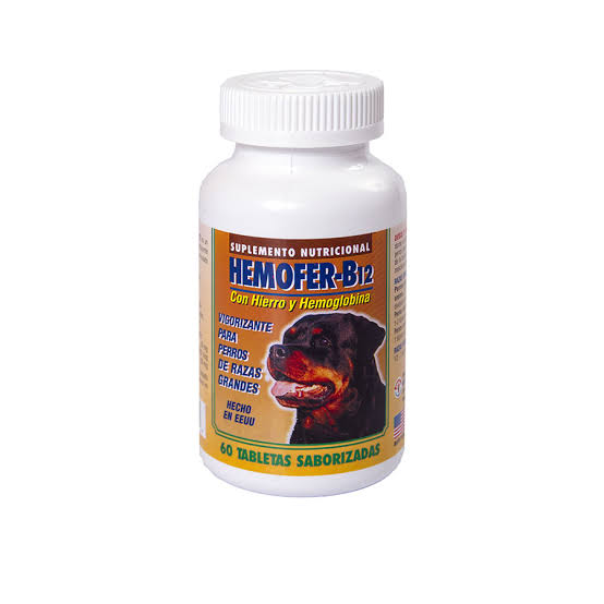Hemofer B12 frasco de 60 Tabletas