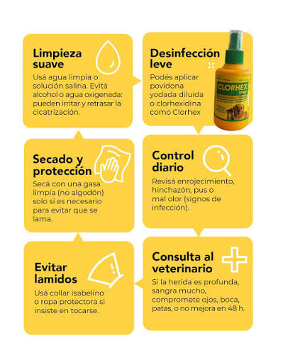 Clorhex Solución antiséptica  spray en frasco de 150ml Tratamiento de heridas superficiales