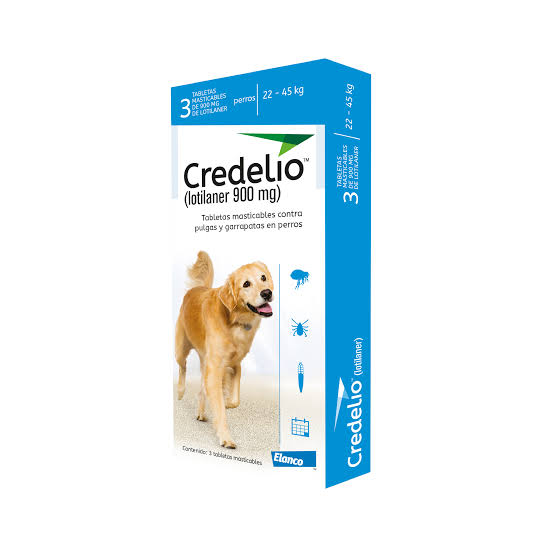 Credelio Lotilaner 900 mg para perros de 22 a 45kg