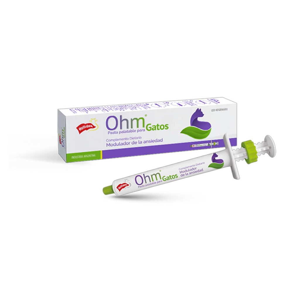 OHM modulador de la ansiedad en gatos 7g