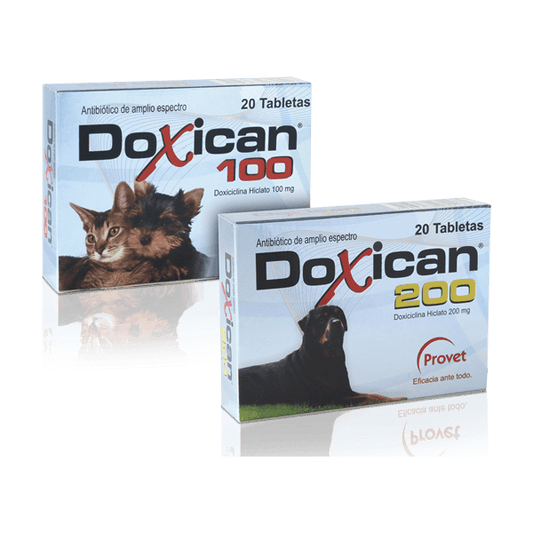Doxican200 20 tabletas - AvicMartin Farmacia Veterinaria 