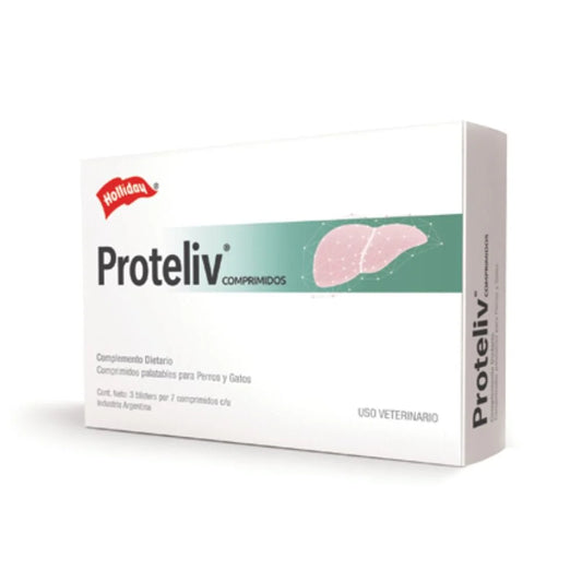 Proteliv protector hepático en comprimidos para perros y gatos