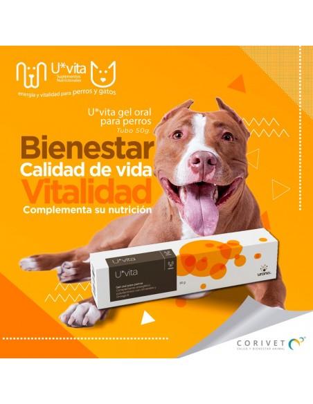 U vita gel vitamina para perros - 50gr - AvicMartin Farmacia Veterinaria 