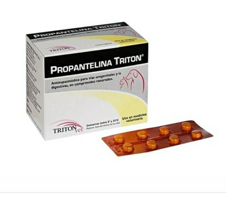 PROPANTELINE TRITON POR 80 COMPRIMIDOS - AvicMartin Mascota Jardín y Hogar