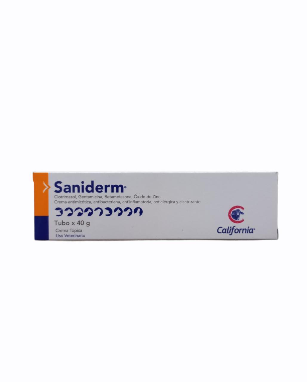 Saniderm crema tubo 40g - AvicMartin Farmacia Veterinaria 