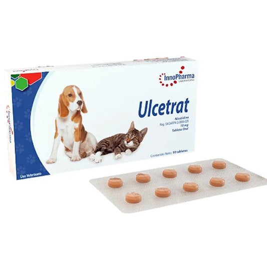 Ulcetrat 10mg comprimidos - AvicMartin Farmacia Veterinaria 