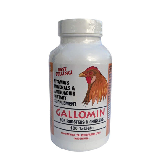 Gallomin tab 100 unidades - AvicMartin Farmacia Veterinaria 