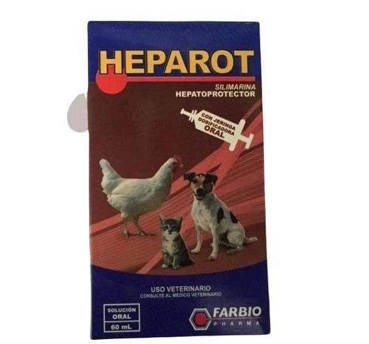 Heparot jarabe - 60ml - AvicMartin Farmacia Veterinaria 