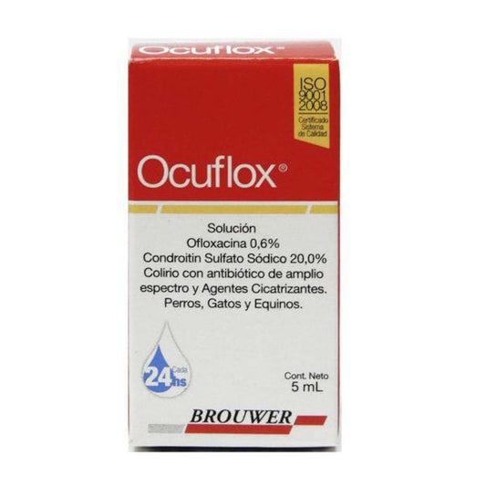 Ocuflox gotas - 5 ml - AvicMartin Farmacia Veterinaria 