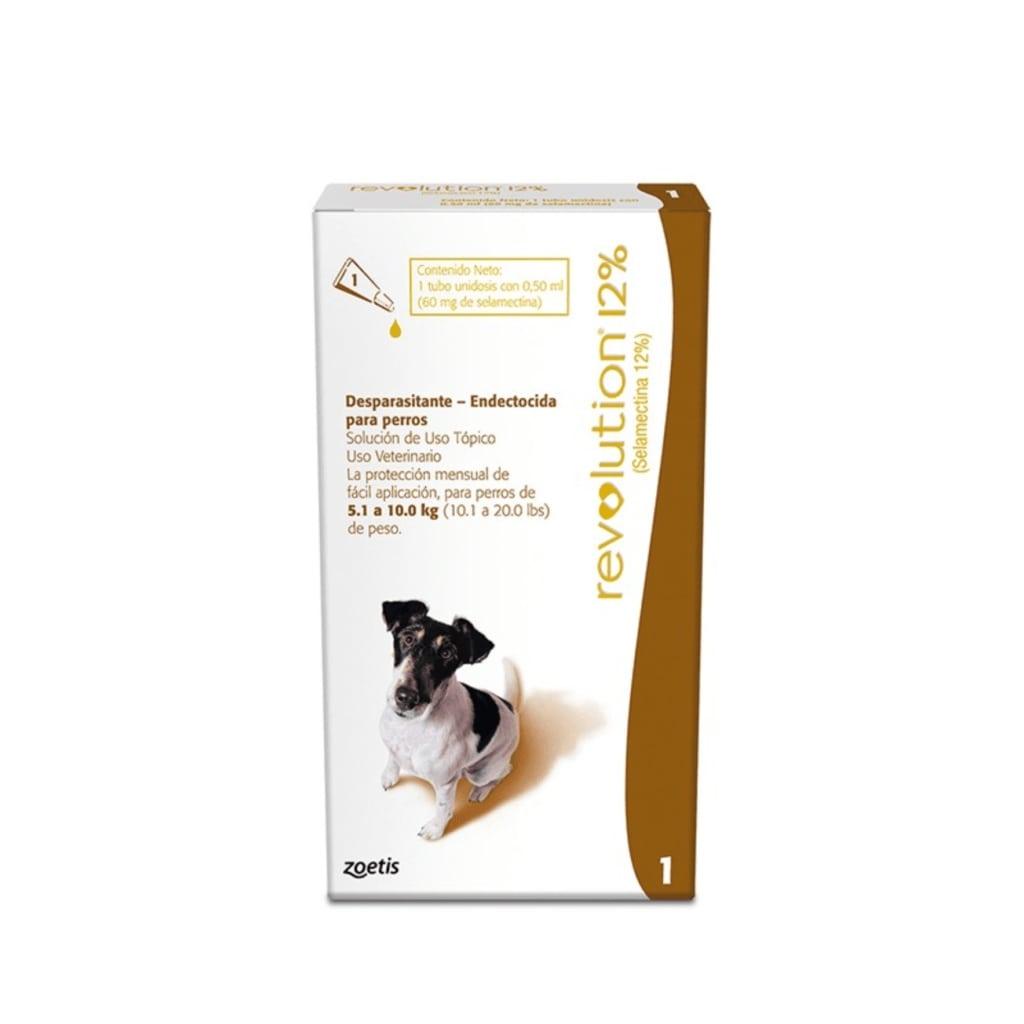 Revolution 12% para perros 5.1 a 10.0 kg - AvicMartin Farmacia Veterinaria 